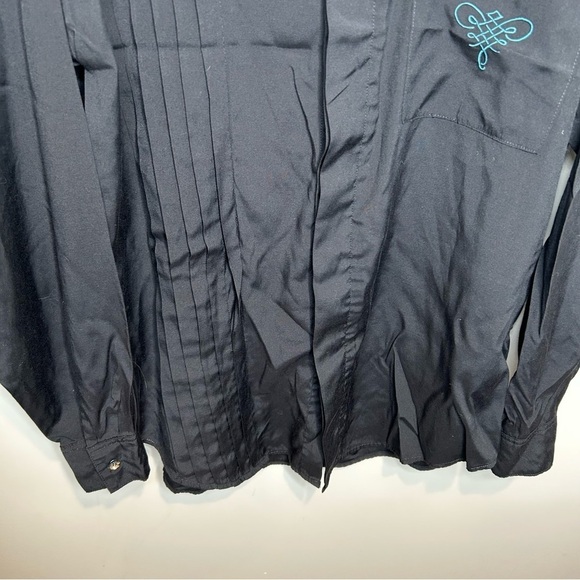 Xworx men’s black western button down size large - Picture 5 of 10